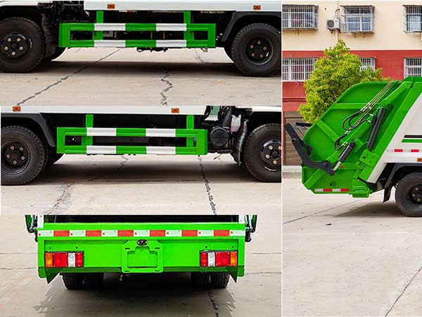 程力威牌CLW5070ZYSJ6型壓縮式垃圾車(chē)